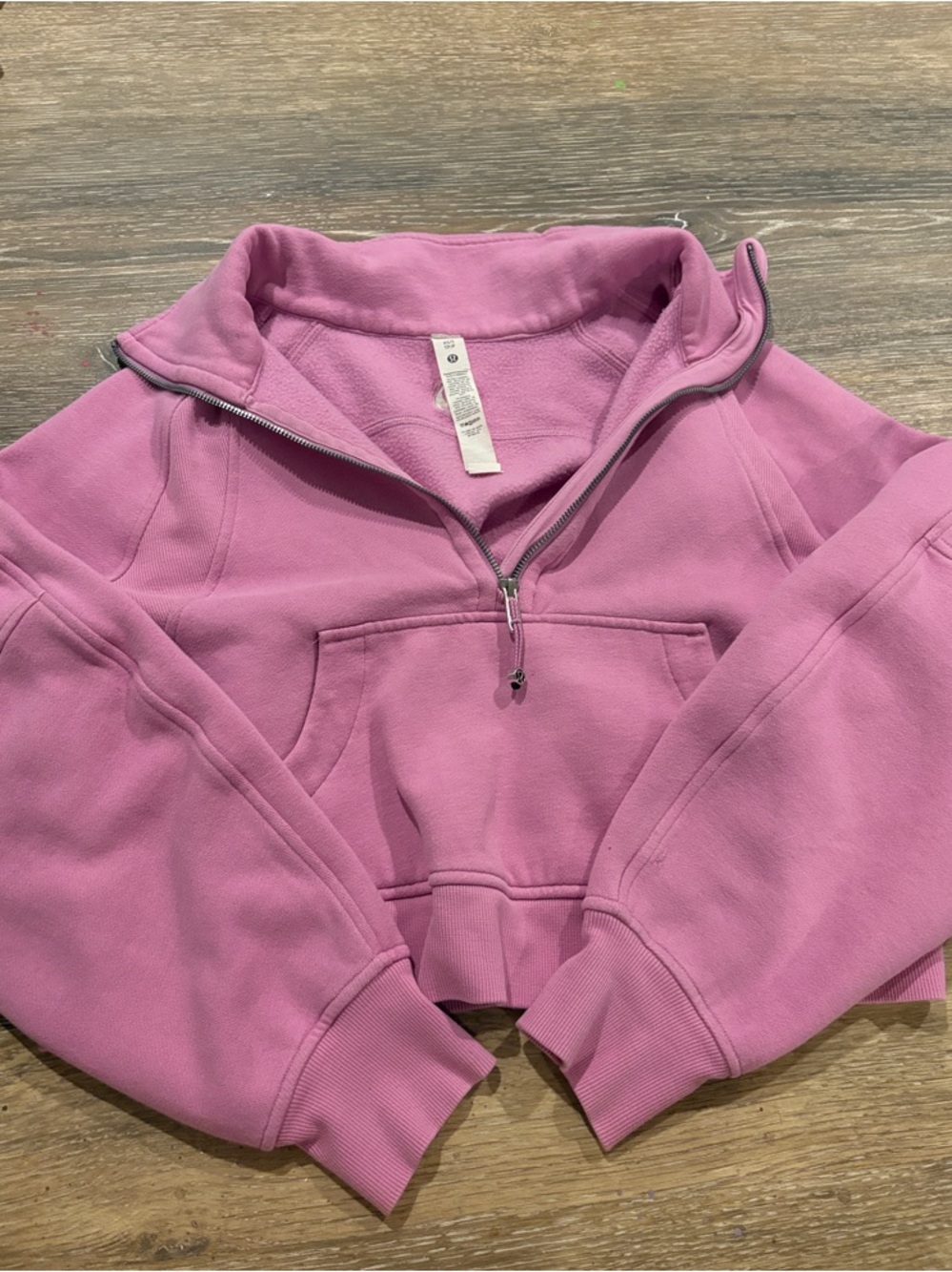 Lululemon Scuba Oversized Funnel Neck Half Zip hoodie